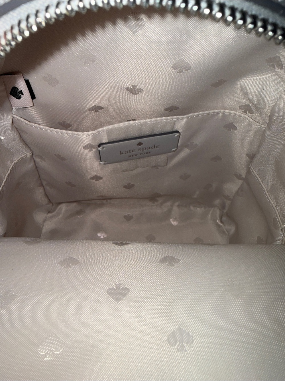 Kate Spade Schuyler Mini Gray Backpack - Picture 9 of 10